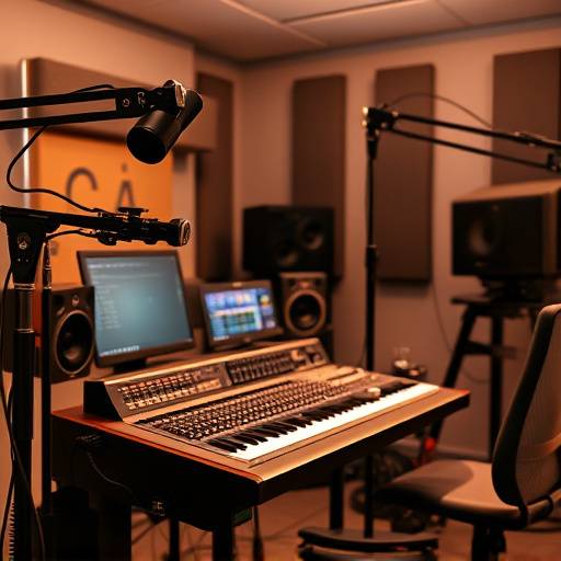 Attrezzatura audio professionale nello studio Onda Sonora