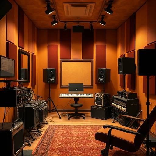 L'ambiente accogliente e l'attrezzatura professionale dello studio Onda Sonora